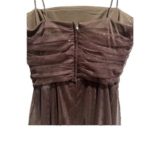 Vintage Jessica Howard Dress Womens Size 6 Brown - Picture 4 of 5